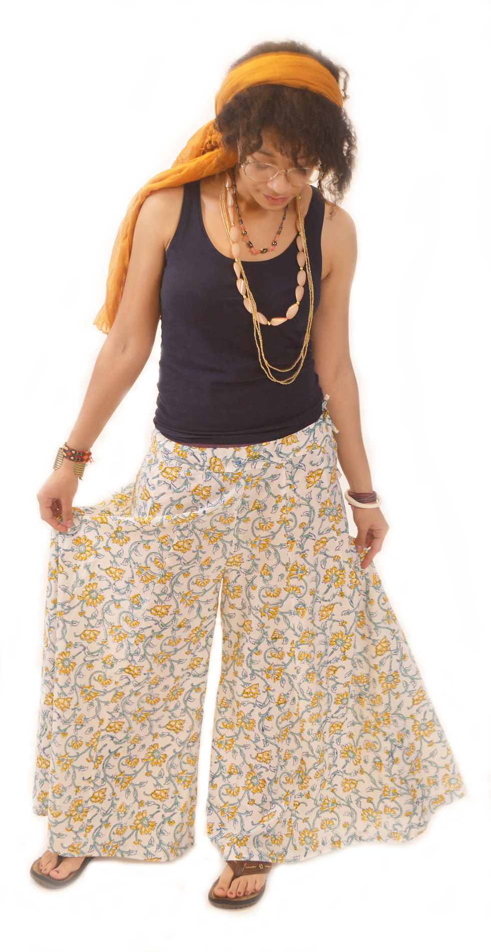 Floral Plazzo Pants