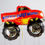 Thumbnail: Monster Truck Birthday Balloon Package