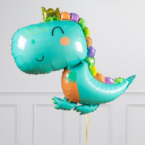 Thumbnail: Cutie Dinosaur Birthday Balloon Package