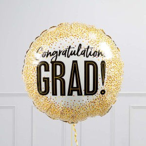Thumbnail: Congratulations on Graduating Inflated Foil Balloon Bunch