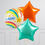 Thumbnail: Congratulations Rainbow Inflated Foil Balloon Bunch