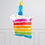 Thumbnail: Happy 15th Birthday Cake Inflated Balloon Package