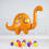 Thumbnail: Brontosaurus Rainbow Balloon Package