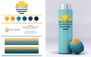 Guide company branding guide and mockup