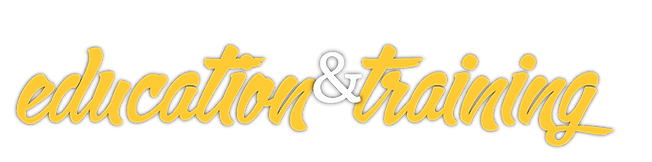 Education and Training Header