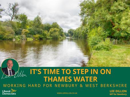 West Berkshire Households Still Paying the Price for Thames Water Mismanagement 