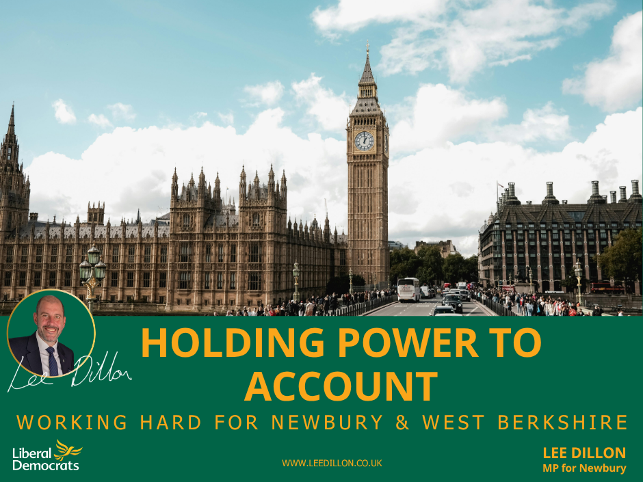 Holding Power to Account: Parliament Must Be Allowed to Do Its Job