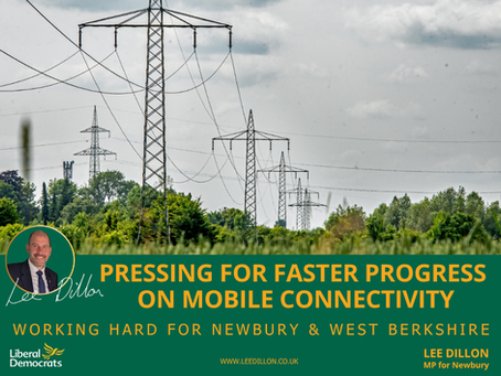Pressing for Faster Progress on West Berkshire’s Signal Not-Spots