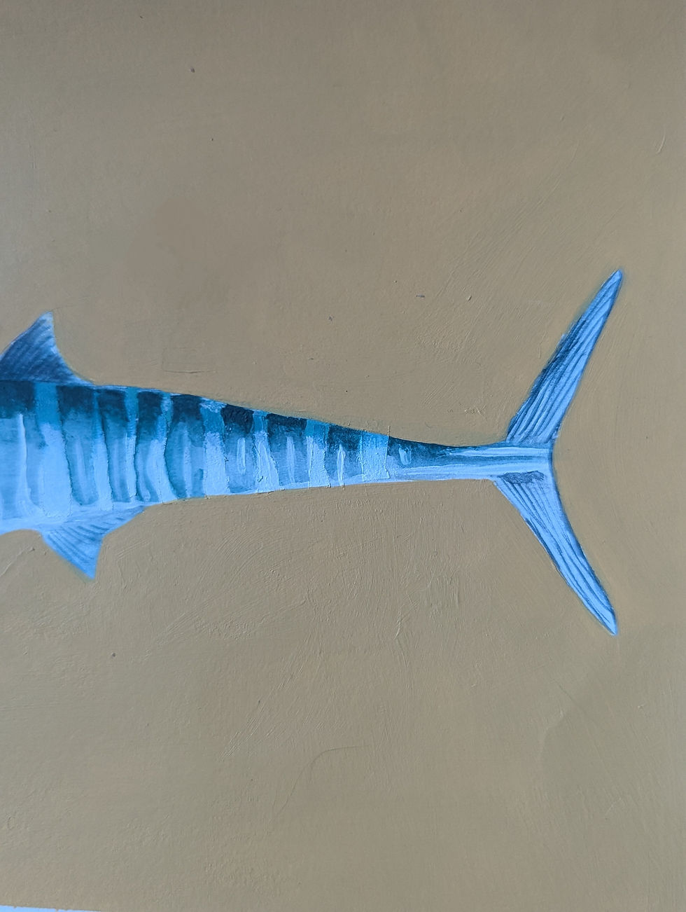 Thumbnail: Wahoo Acrylic Painting
