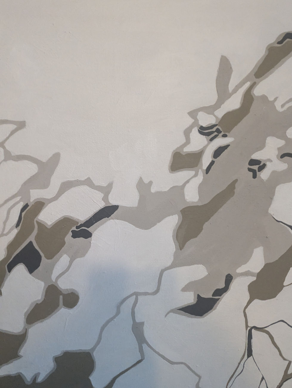 Thumbnail: Cold As Ice Acrylic Painting