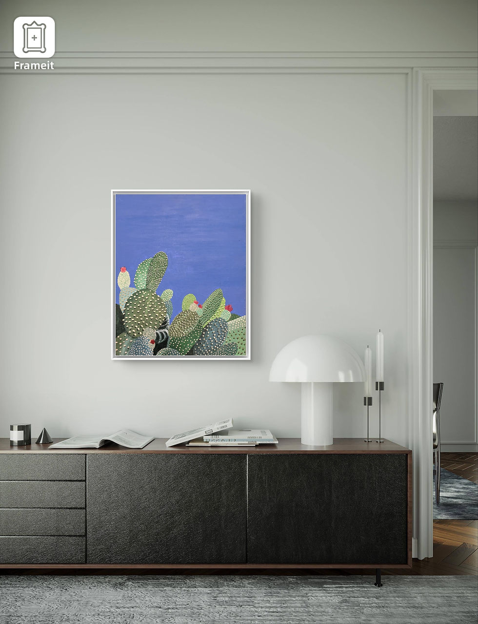 Thumbnail: Cacti Acrylic Painting