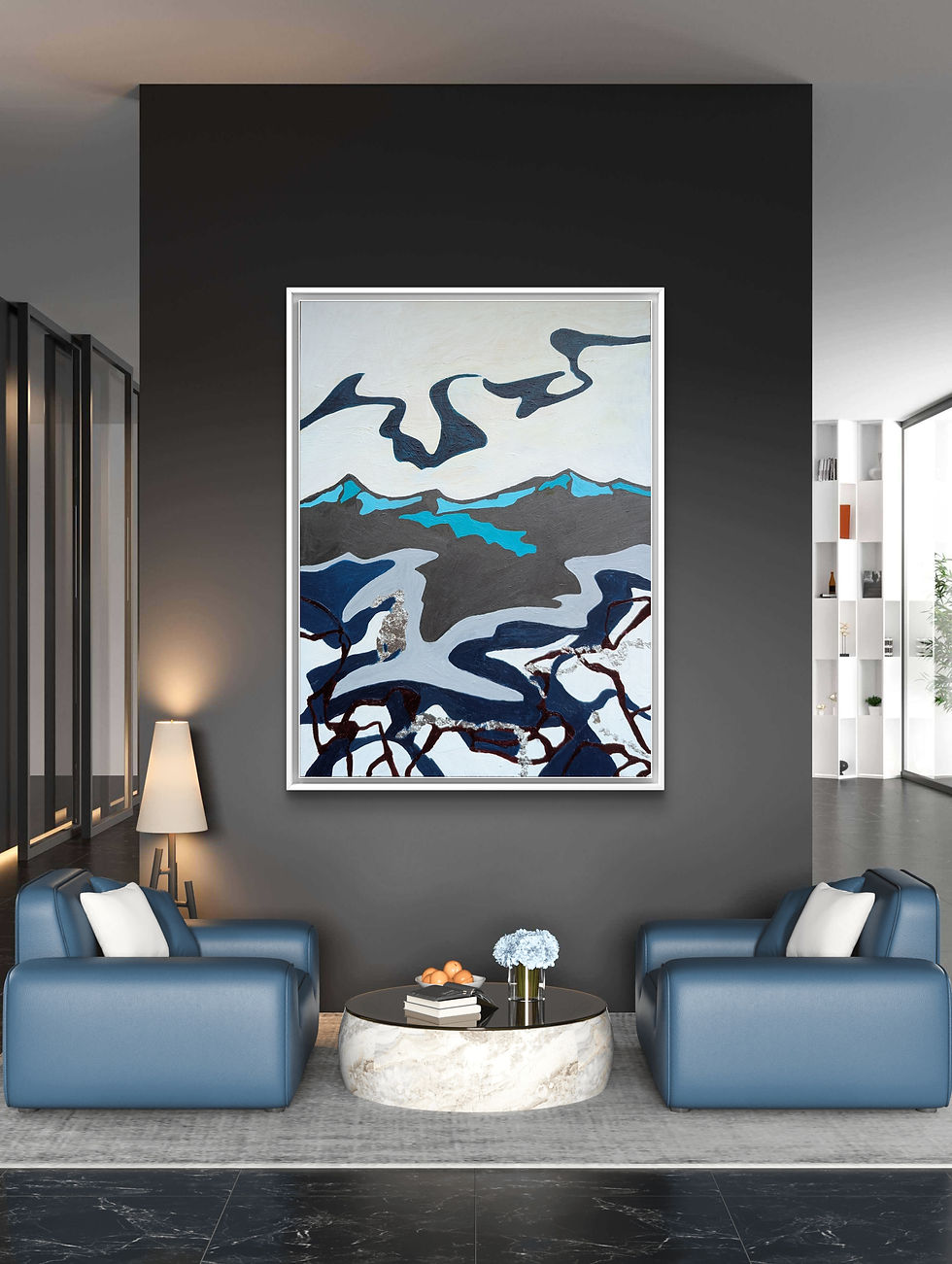Thumbnail: Blue Mountains Painting