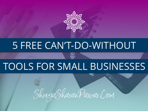 5 FREE  CAN’T-DO-WITHOUT TOOLS FOR SMALL BUSINESSES IN INDIA