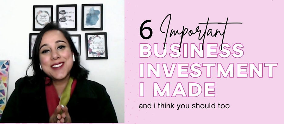 6 Important Investment I made in my Business and Saw A Huge Difference in Growth