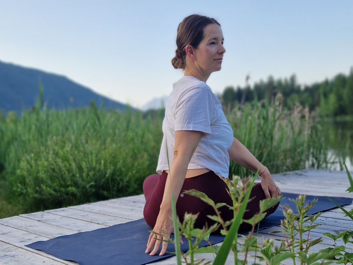 Spinal Twist, Yoga gegen Rückenschmerzen