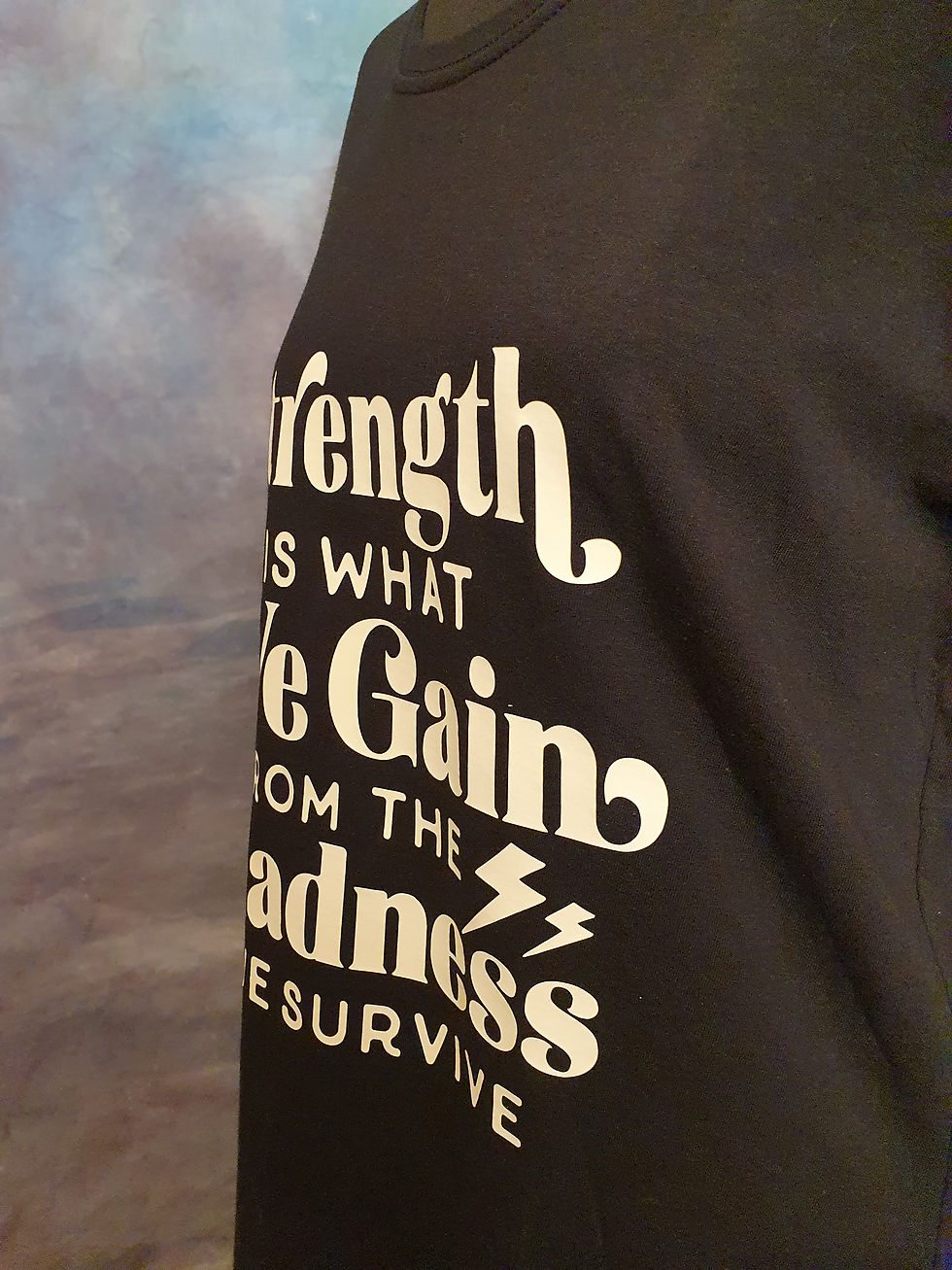 Thumbnail: Strength Is What We Gain Pale Yellow Pastel  Inspiration T-Shirt 