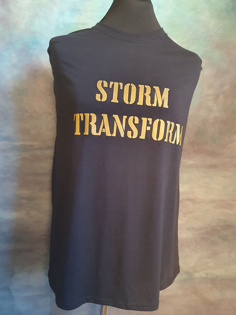 Thumbnail: Storm Transform 🌩 Metallic Gold Brand Inspiration T-Shirt 