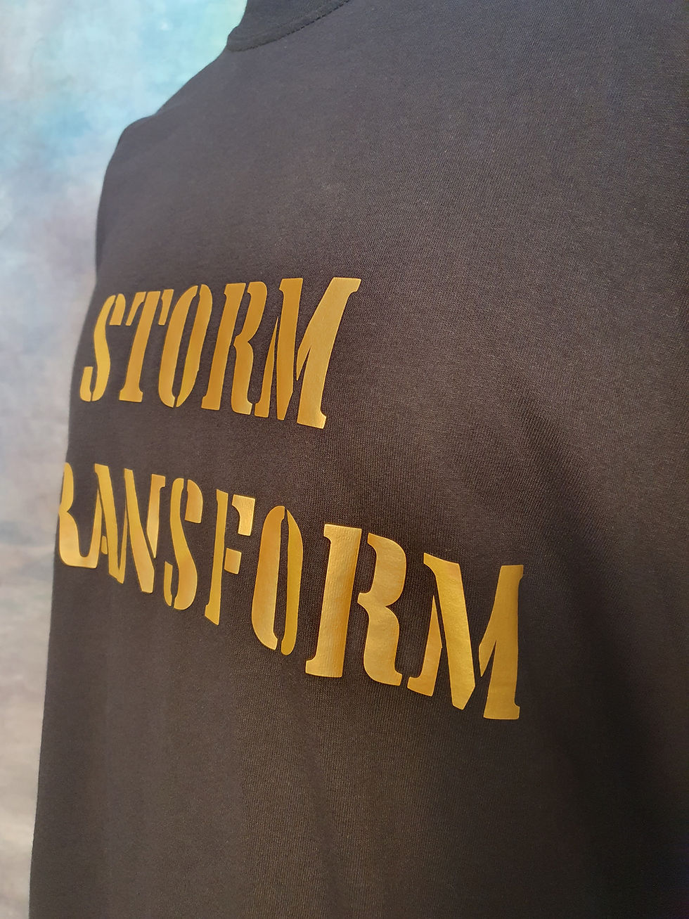 Thumbnail: Storm Transform 🌩 Metallic Gold Brand Inspiration T-Shirt 