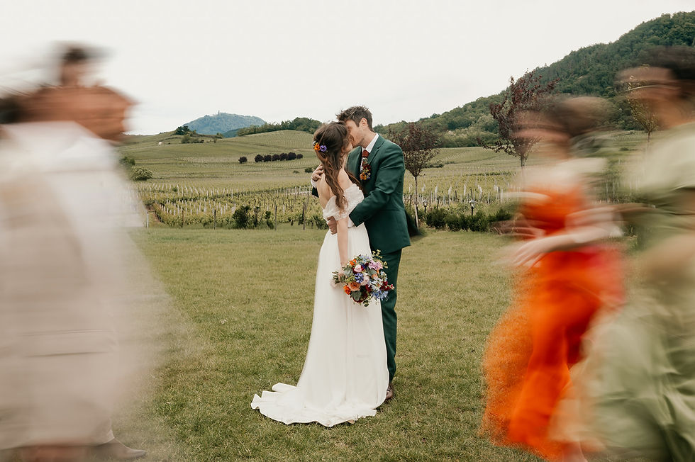 mariage au coeur des vignes