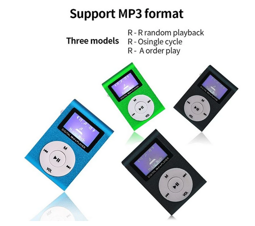 Miniatura: MP3 Player para cartão de memória até 128GB