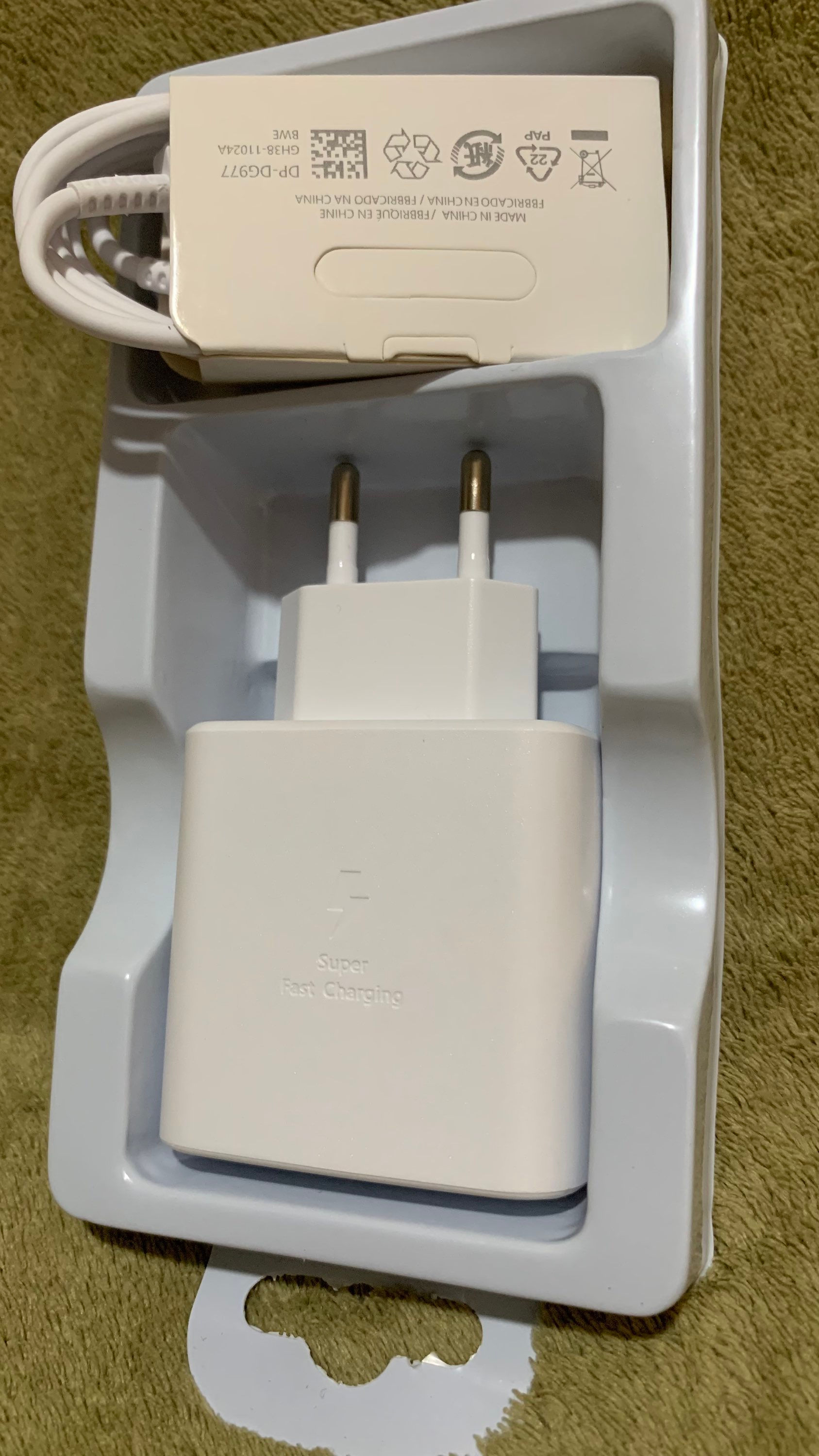 Carregador Turbo USB C 45W 