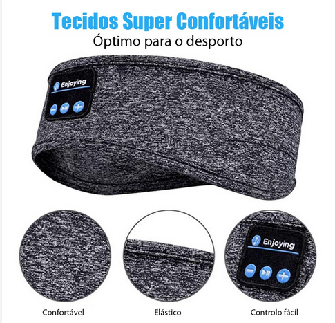 Miniatura: Fones De Ouvido Sem Fio Bluetooth 5.0 Máscara Para Dormir