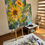 Thumbnail: Sunflower Abstract art in studio