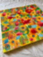 Indian Summer yellow painting side angle image