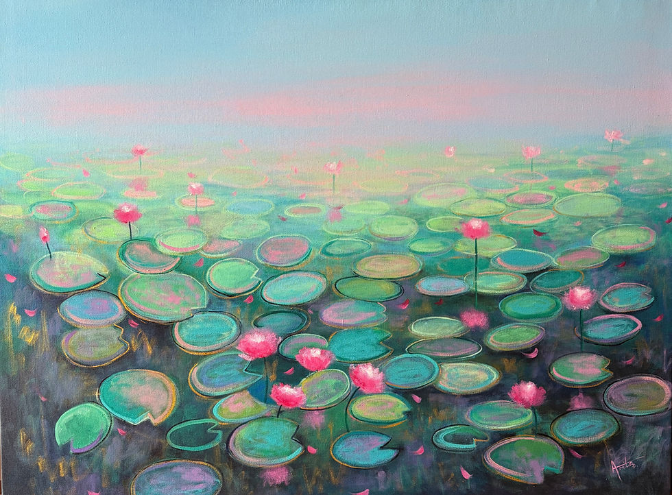 Where Silence Blooms| Botanical Nature Art