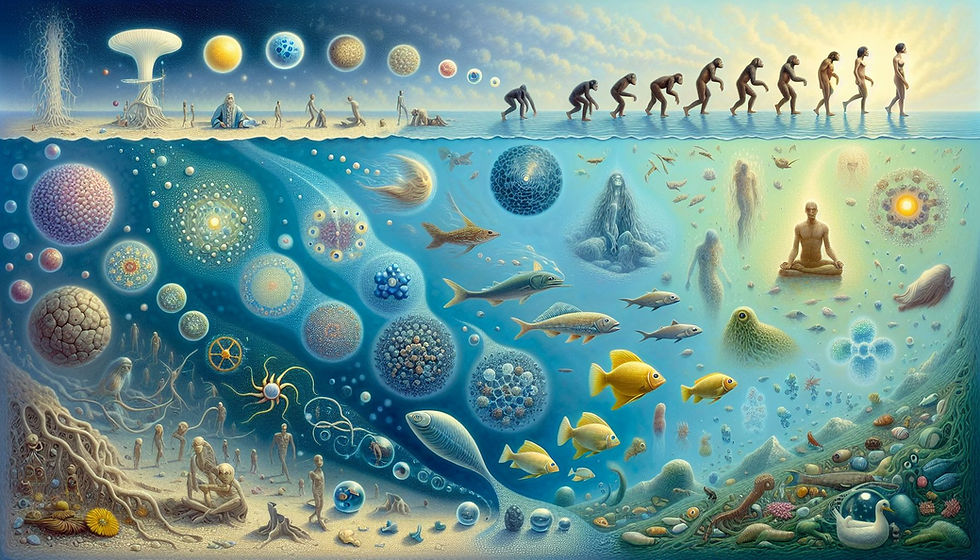 The Origin of Consciousness: How Unaware Things Became Aware