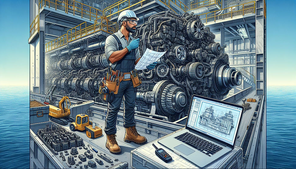 Day in the Life of a Mega-ship Marine Engineer