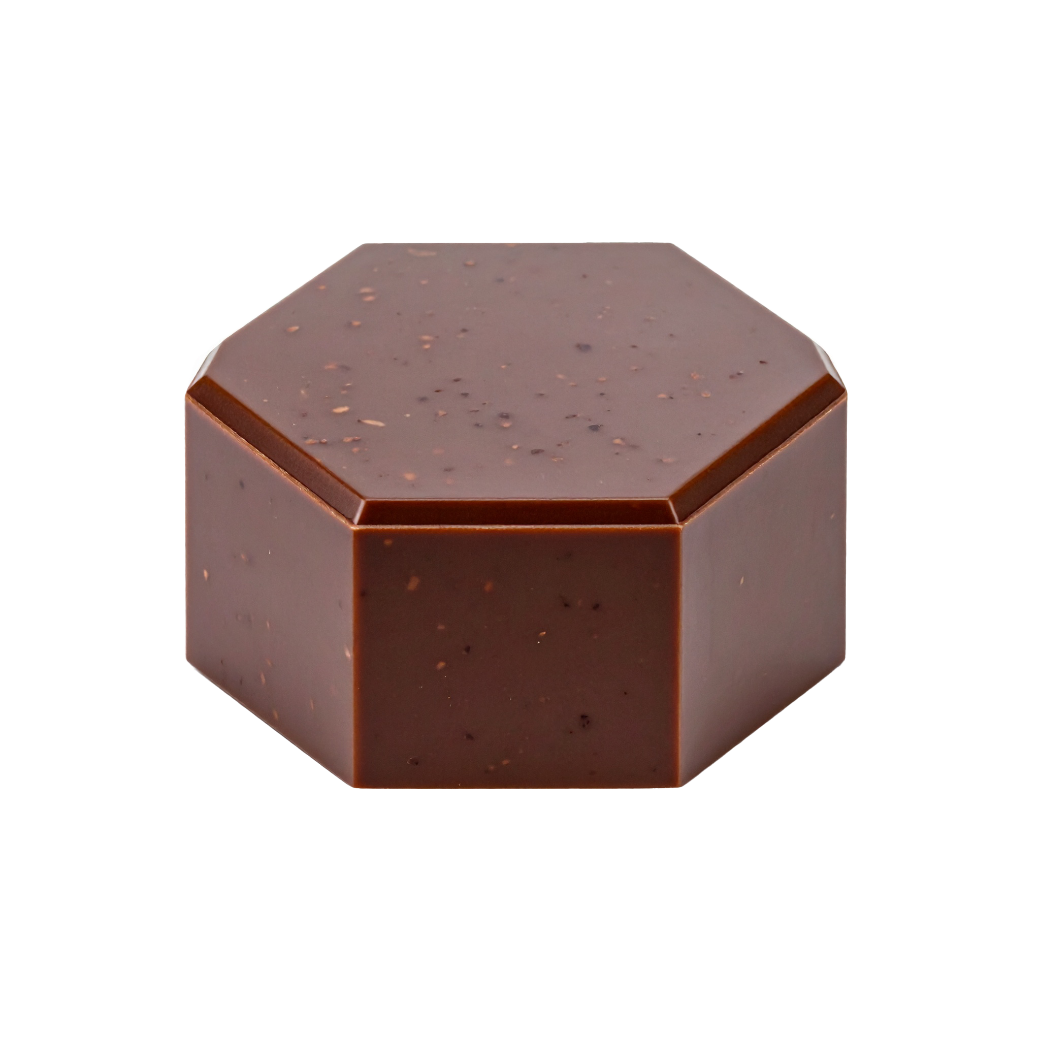 Jabón exfoliante de chocolate