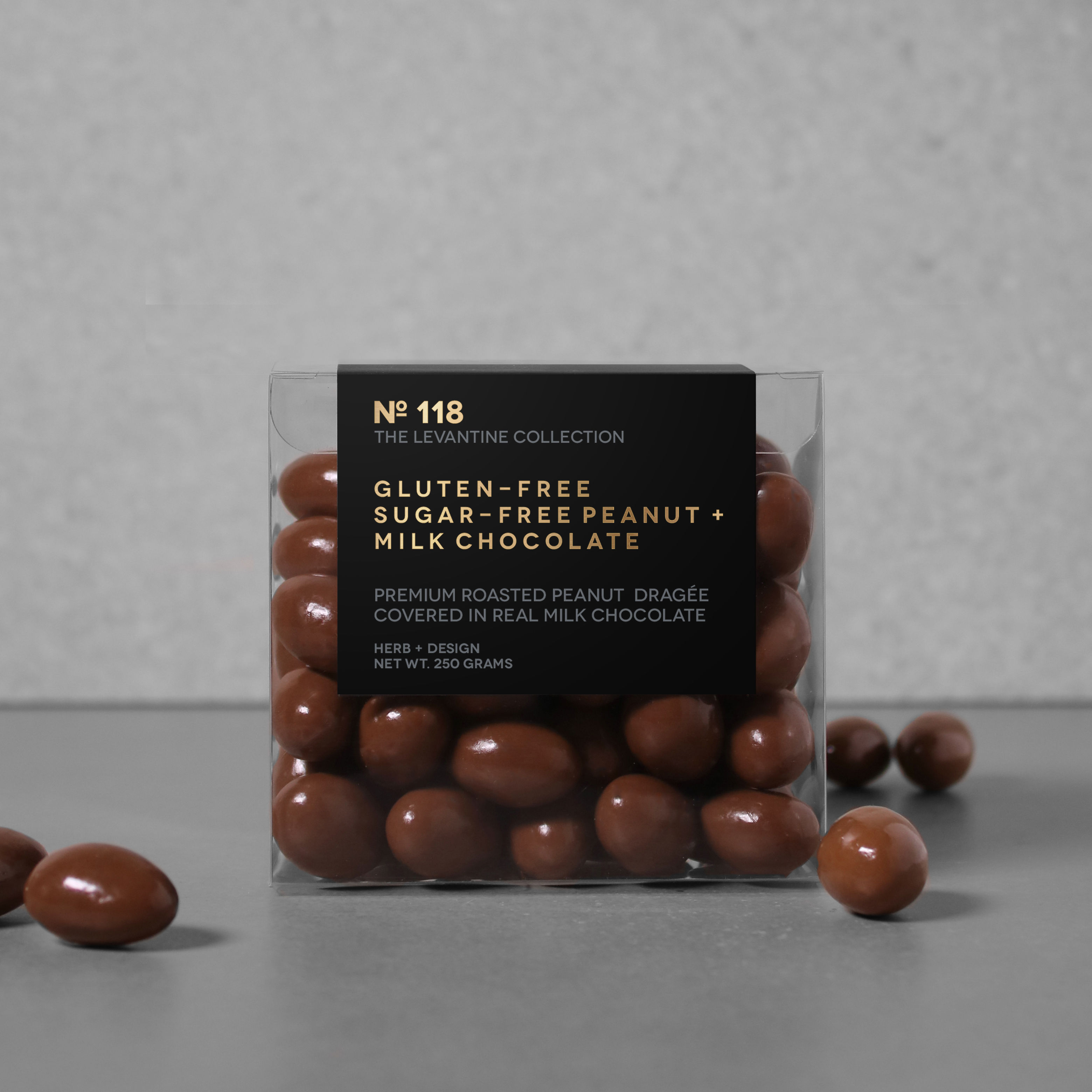 № 118 Gluten - Free Sugar - Free Peanut + Milk Chocolate