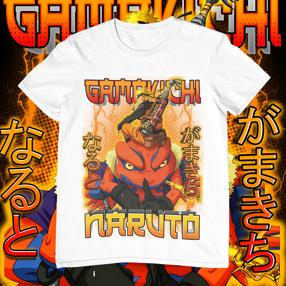 Naruto and Gamakichi