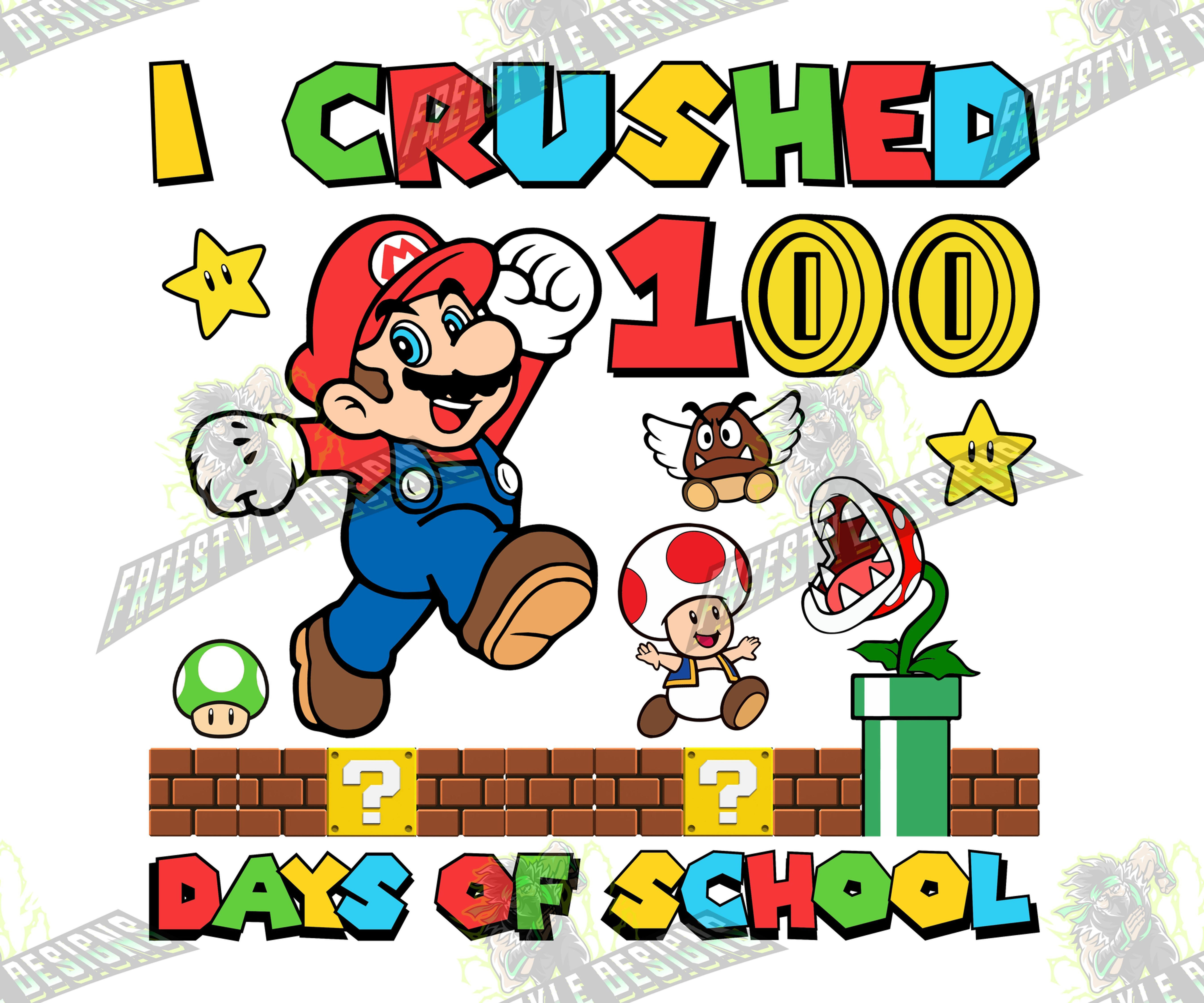 43-Piece 100 Days of School Design Bundle