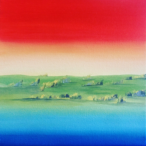 Tramonto in campagna - PRIVATE COLLECTION