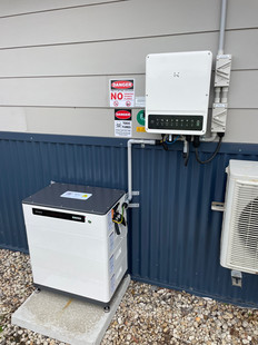 GoodWe inverter and High voltage battery installed