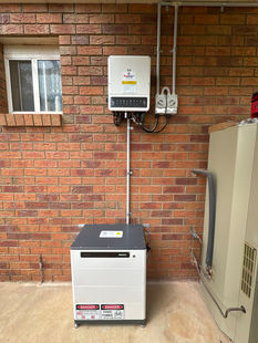 GoodWe inverter and High voltage battery installed
