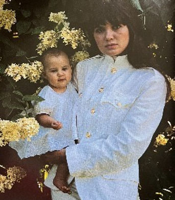 Michaeleen Maher and child by Snyder, All Rights Reserved