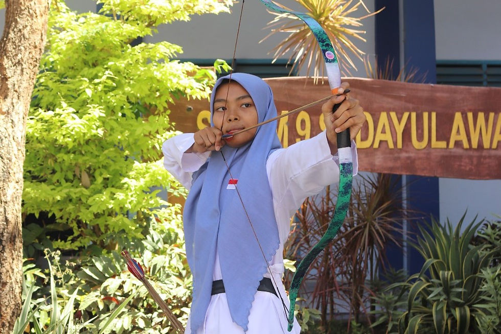 Aynina Afifah Zahra, Siswa Kelas 10-1 SMAMIX, Peraih Juara Harapan I Gladen Nganjuk Perpatri Nusantara Jaya 2025 (Aksara/Istimewa)