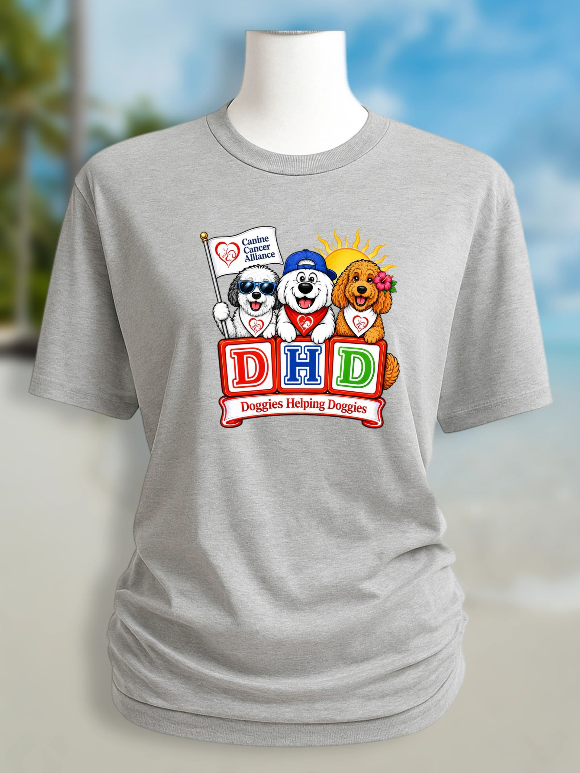 ☀️Summer Sun Doggies Helping Doggies DTF Tee product image 4
