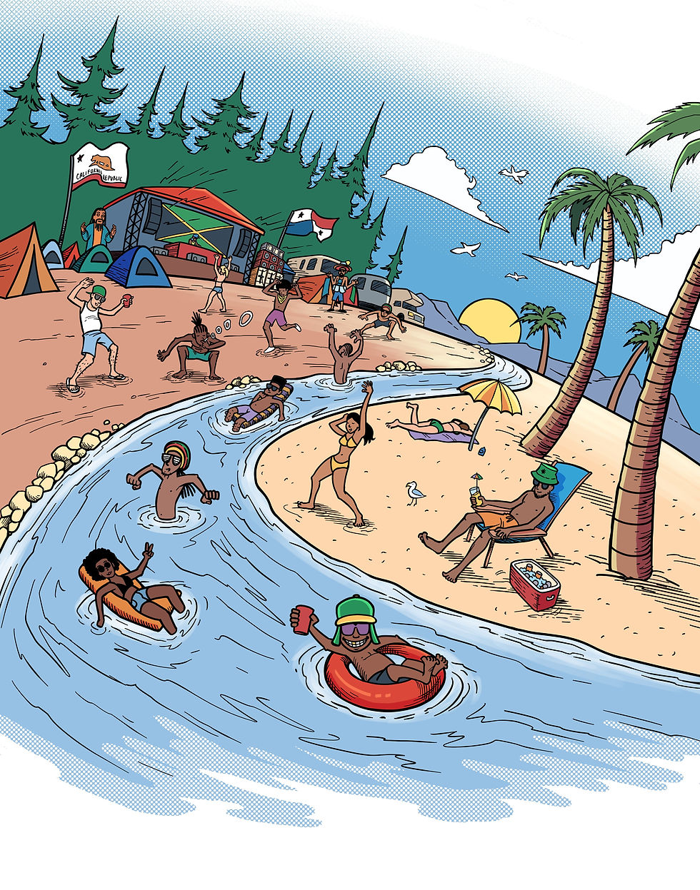 Los Rakas x Epicenter Soundsystem Merch