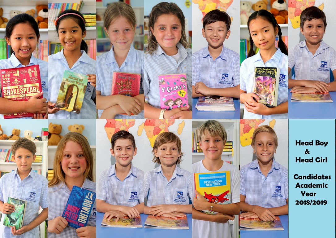 Primary School appoints Head Boy & Head Girl 2018