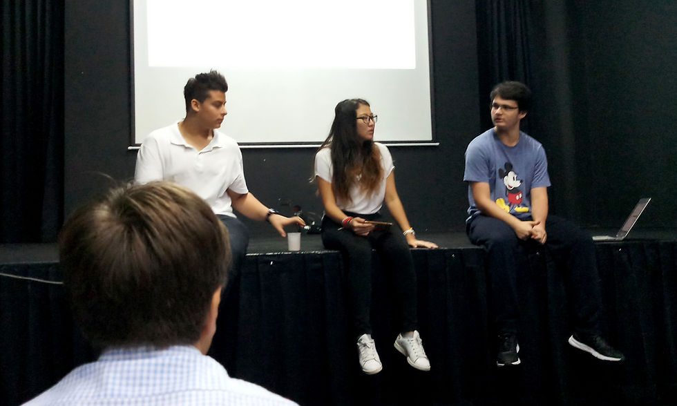 Adam, Eunsol and Evan talks about life in A-levels