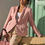 Thumbnail: Pink basic blazer