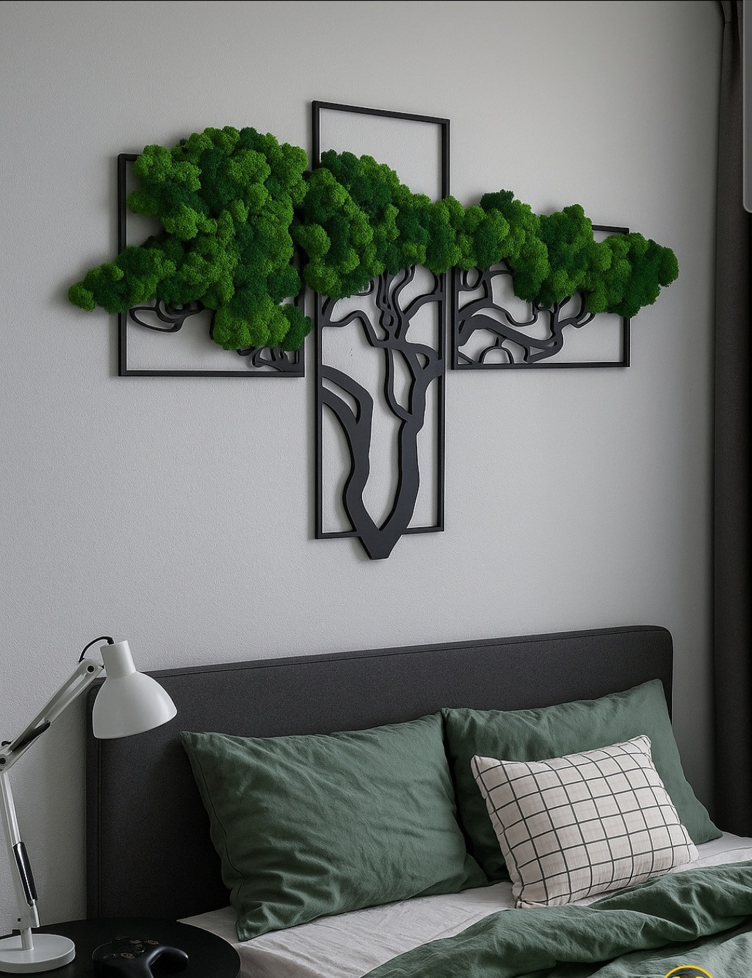 Tryptyk drzewo bonsai