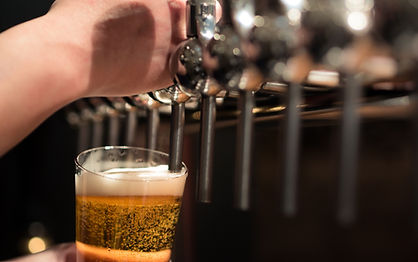 Beer on tap