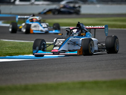 Manson Delivers Career-Best Finish in Wild Grand Prix of Indianapolis Weekend