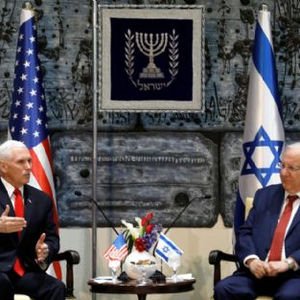 Mike Pence faz visita a Israel