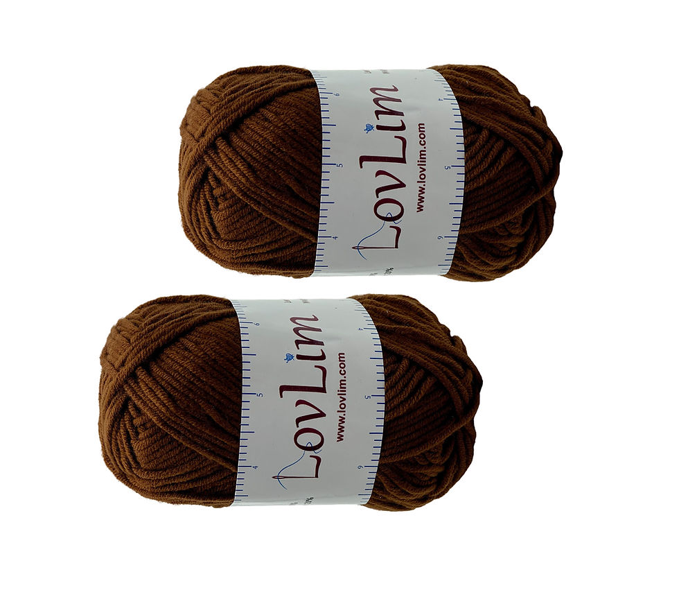 Thumbnail: Soft Cotton Yarn Skeins for Crochet and Knitting